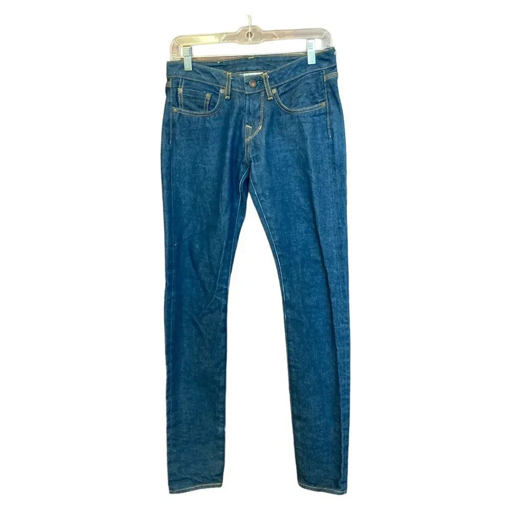 RAILCAR Fine Goods Tapered Jeans Raw Selvedge Size 25